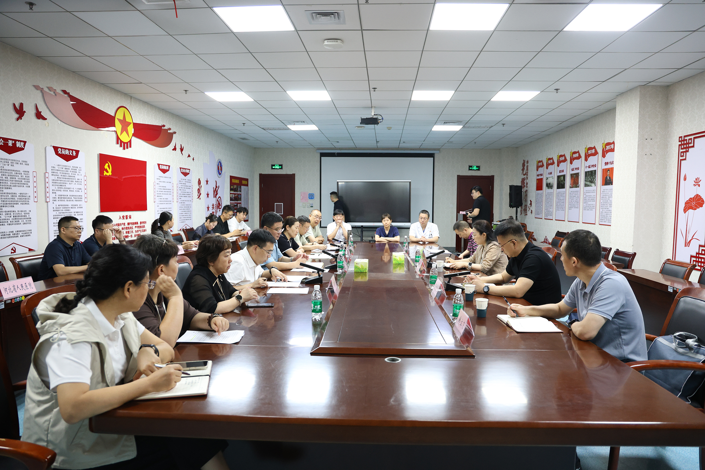 河北省人力资源和社会保障厅职称巡查组到我院开展巡查座谈工作