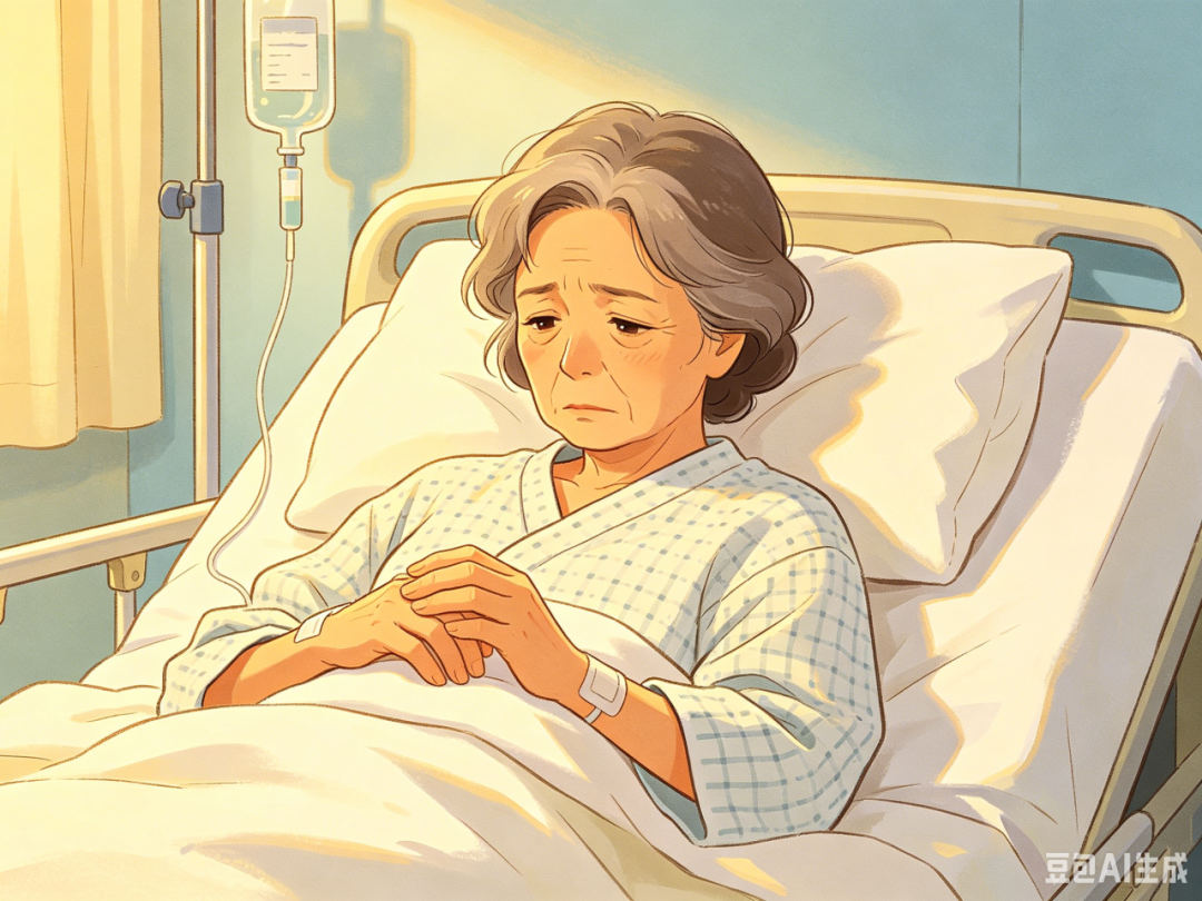 病房窗边阿姨看鸟插画 (2).png